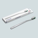 Brosse à dents inox - Poils Ultra Souples