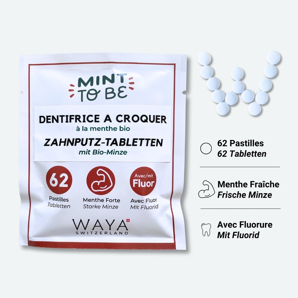 Zahnpasta - Bio-Minze (62 Tabletten)